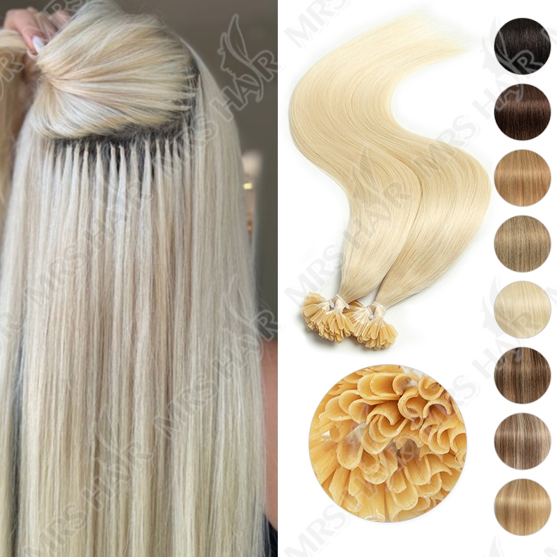 Nail Art Natural - Extensiones de cabello de fusión con