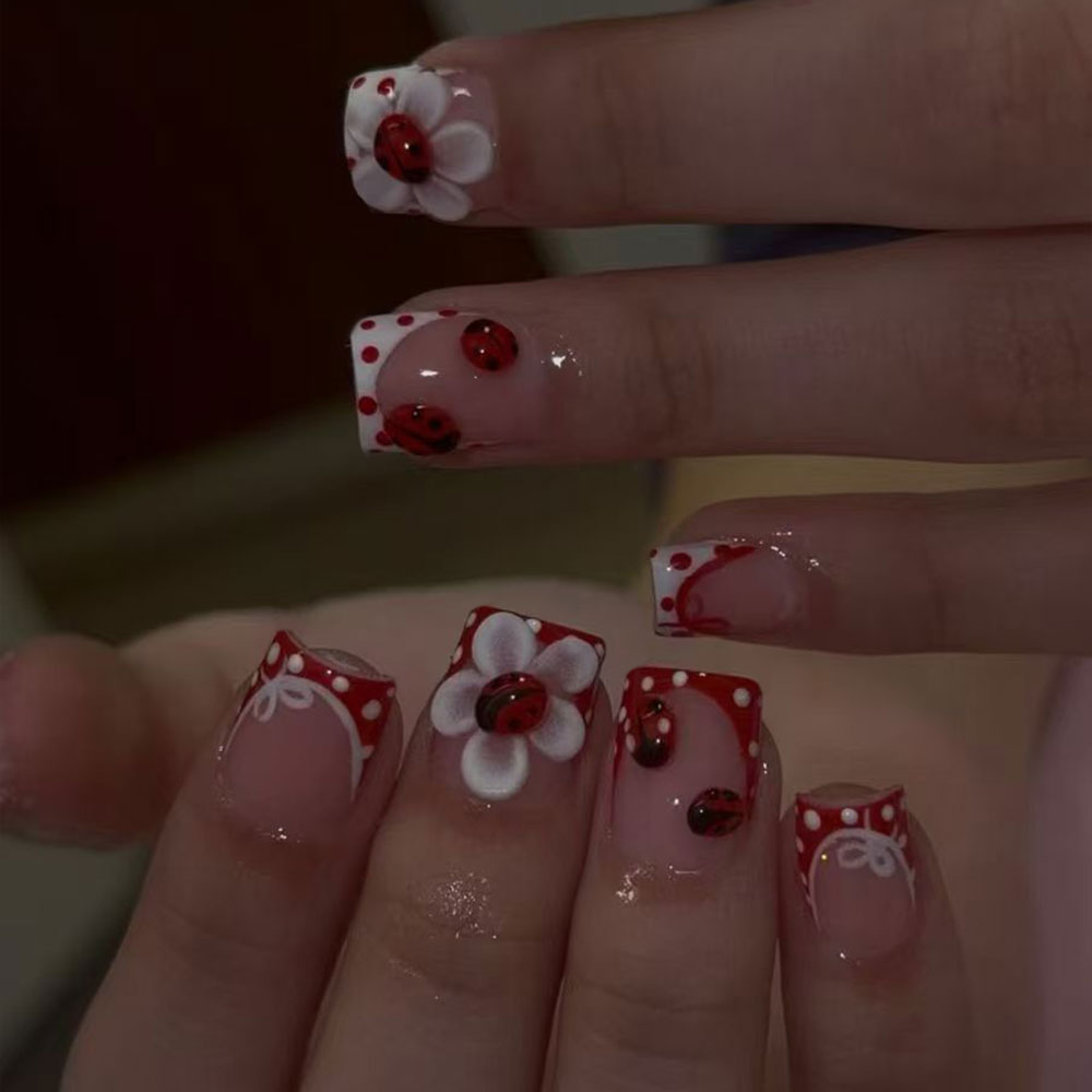 Nail Art Design - 24 piezas por juego. Pegatinas Rectangulares
