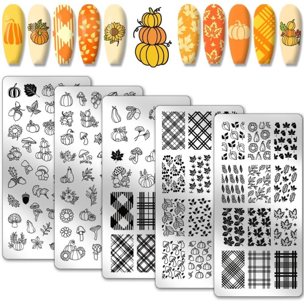 Nail Stamping Plate - Placas de Estampado de Uñas para