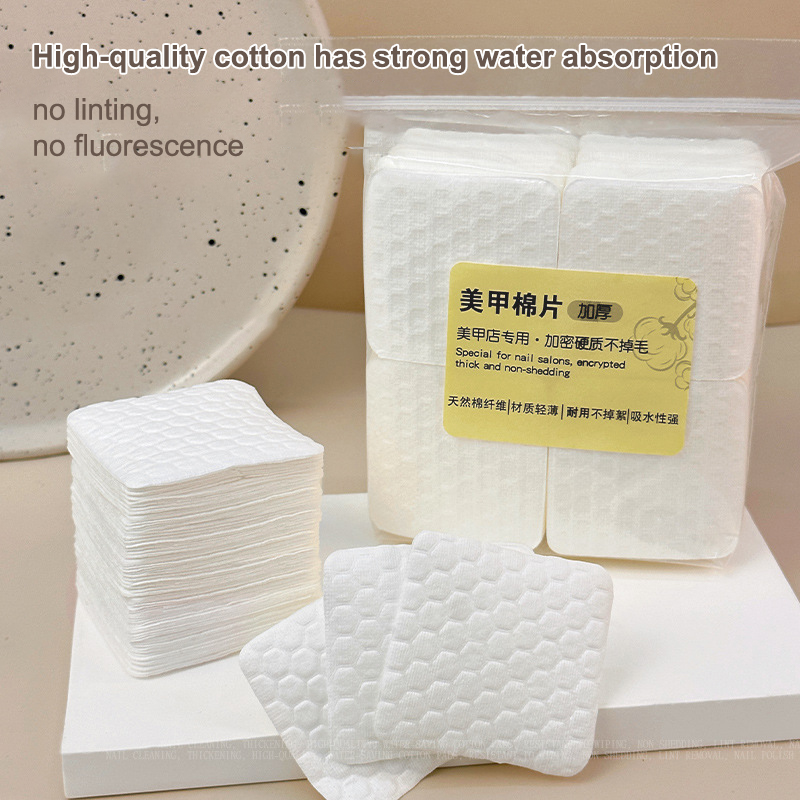 Nail Art Remove - 200/500 Uds. Almohadillas de algodón profesionales