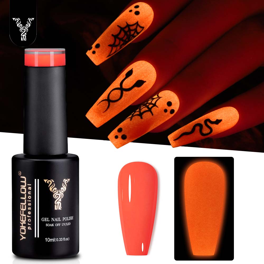 YOKEFELLOW Esmalte de uñas en  - Nail Art Orange reseña y precio