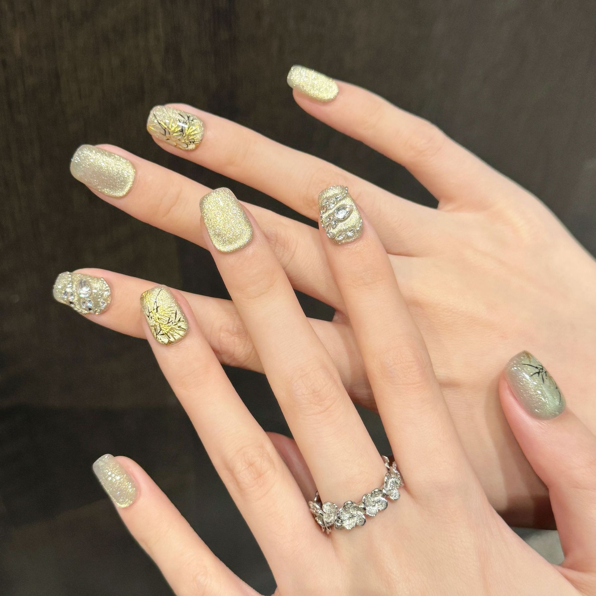 10 Uds nuevo estilo chino hech - Nail Art Aesthetic reseña y precio