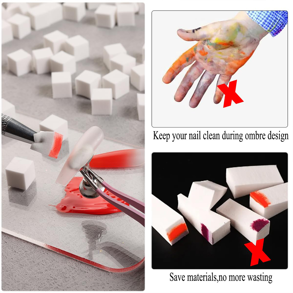 Esponja para decoración de uña - Nail Art One Piece reseña y precio