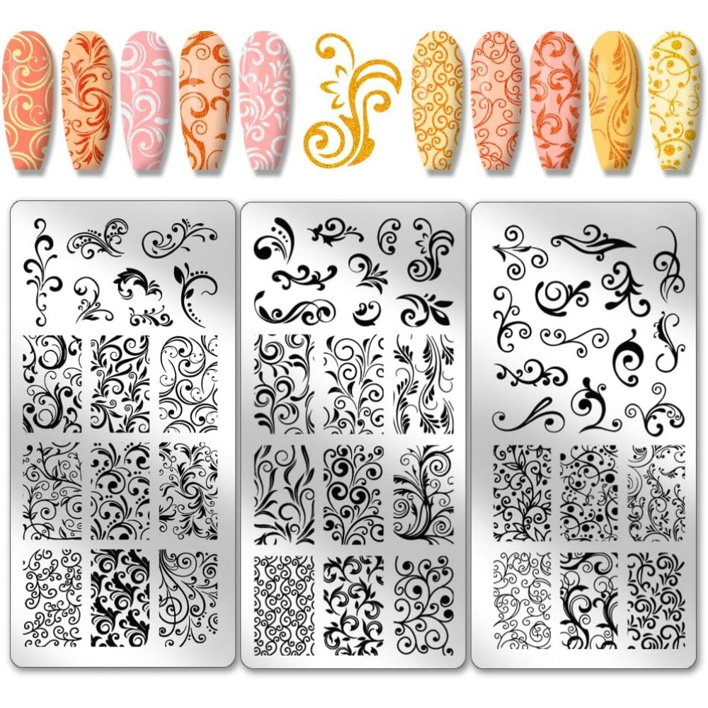 Plantillas para decoración de  - Nail Stamping Plate reseña y precio