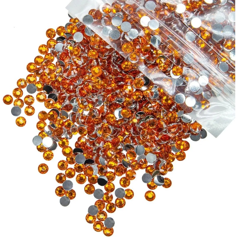 Piedras de Resina Planas Naran - Nail Art Orange reseña y precio