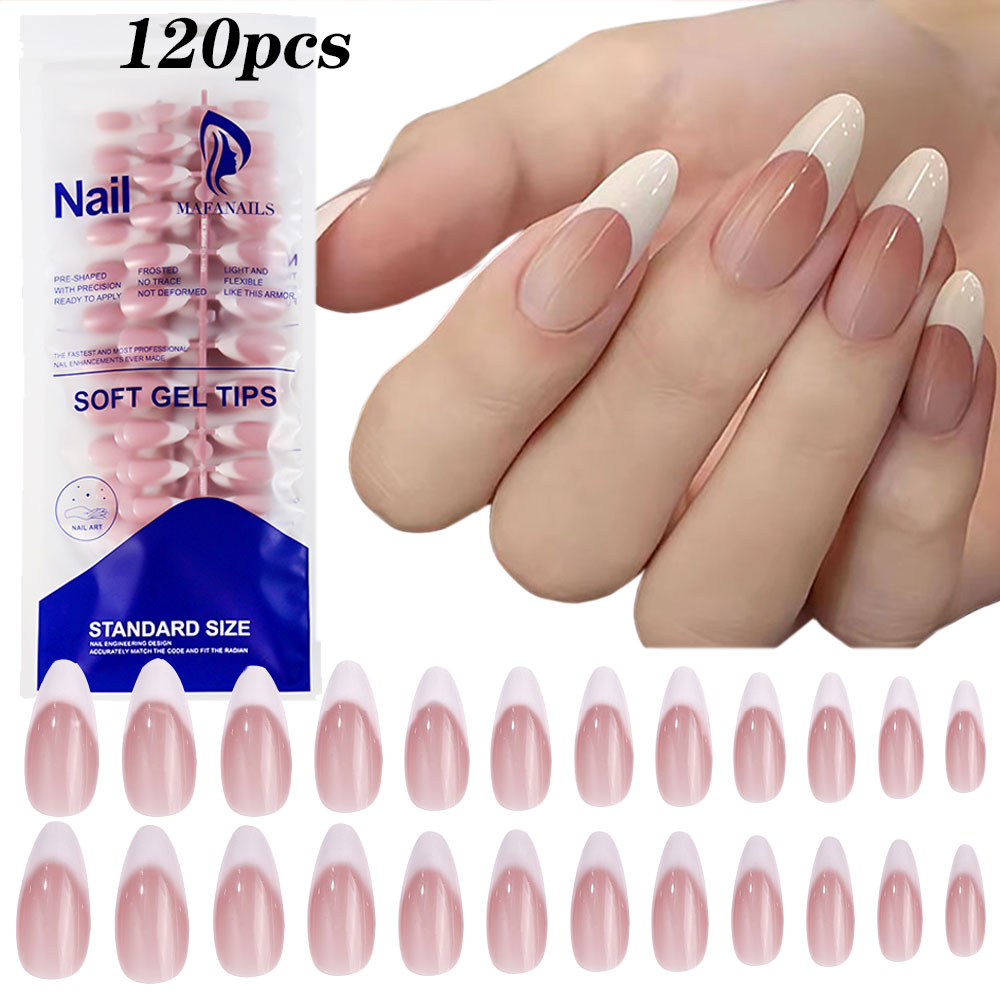 120 Uds. De uñas postizas fran - Nail Art Aesthetic reseña y precio