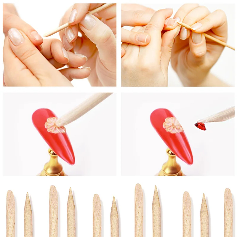 Palitos de Madera de Naranjo p - Nail Art Orange reseña y precio