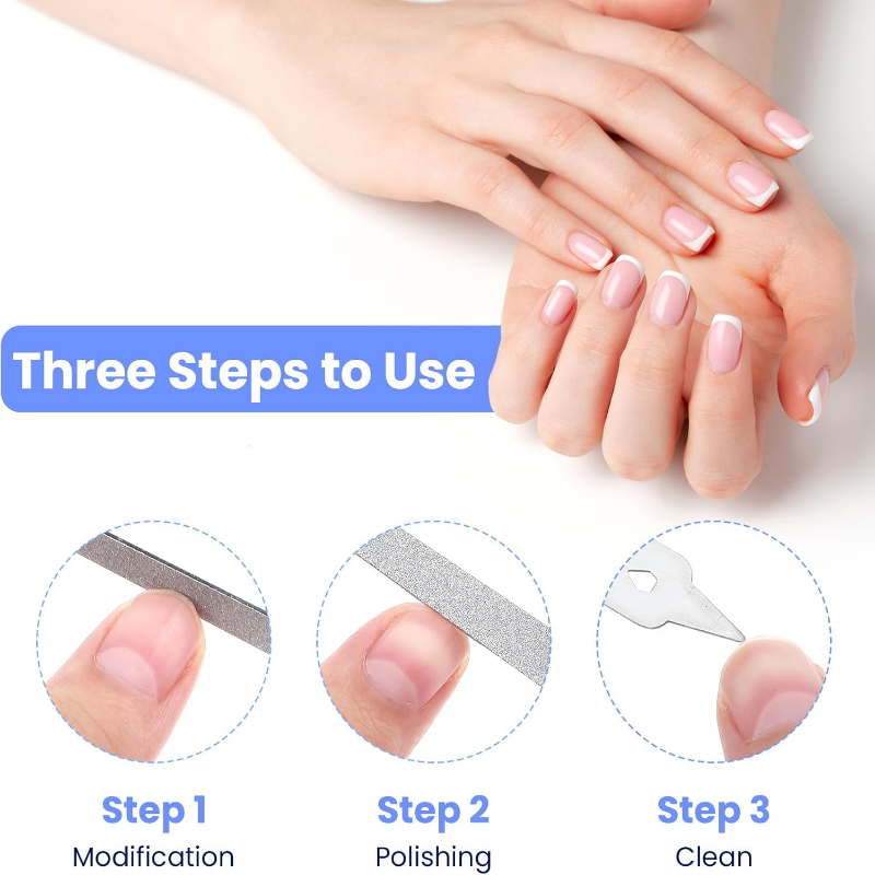 Pulidor de uñas de acero inoxi - Nail Art Natural reseña y precio