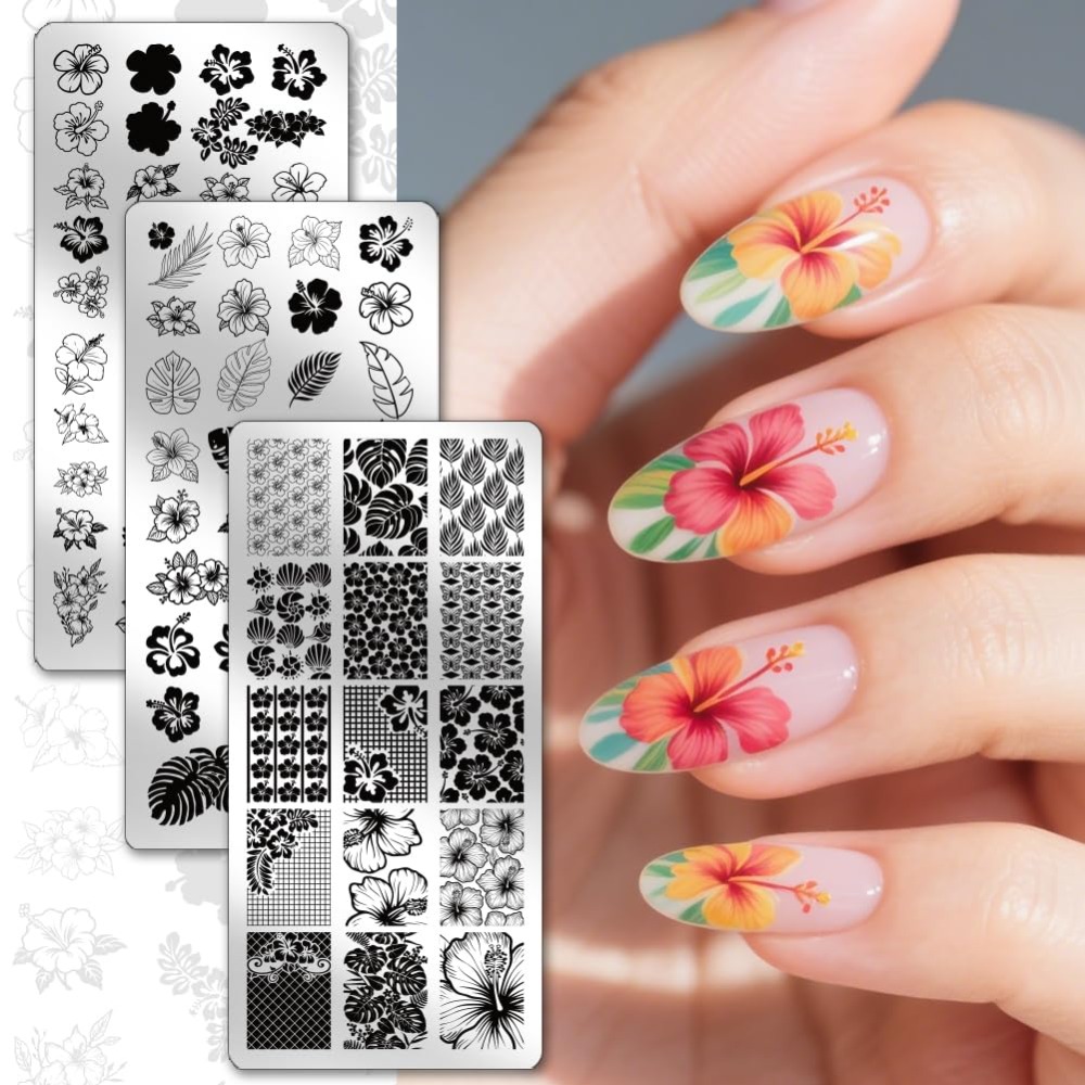 Plantillas de Acero Inoxidable - Nail Stamping Plate reseña y precio