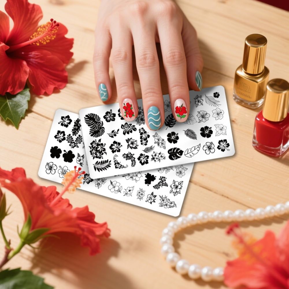 Plantillas de Acero Inoxidable - Nail Stamping Plate reseña y precio