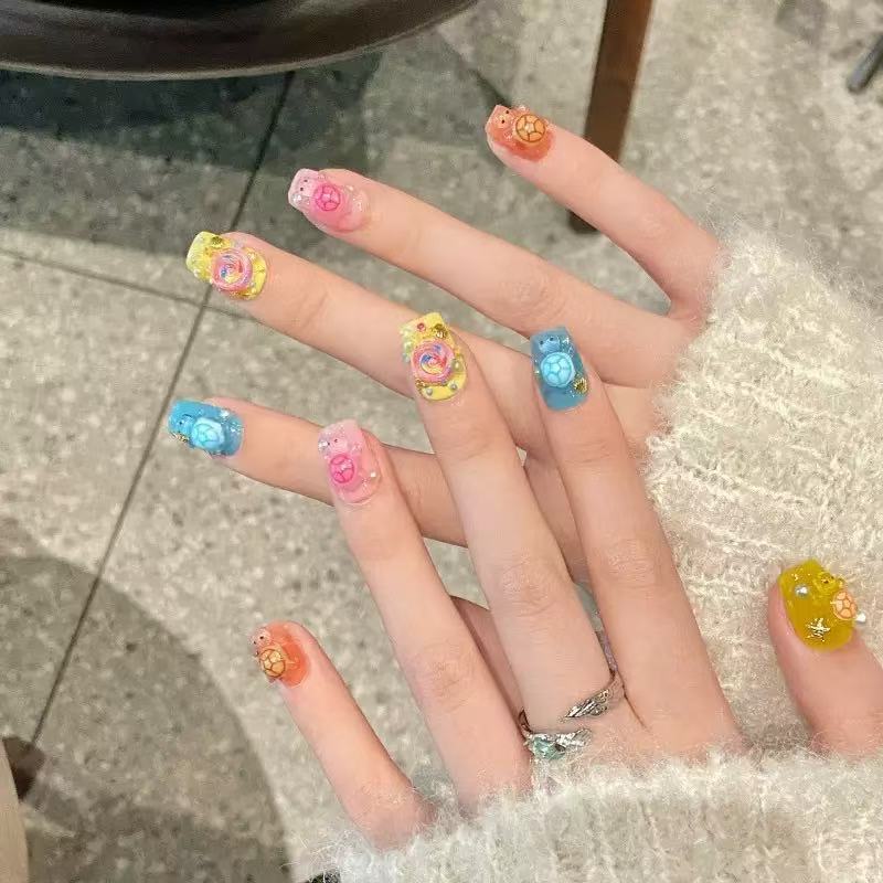 100 Mini Dijes de Resina de To - Nail Art Design reseña y precio
