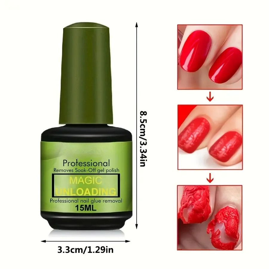 Gel Removedor de Uñas Postizas - Nail Art Natural reseña y precio