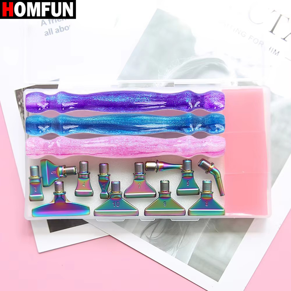 HOMFUN-Juego de bolígrafos par - Nail Art Full Color reseña y precio