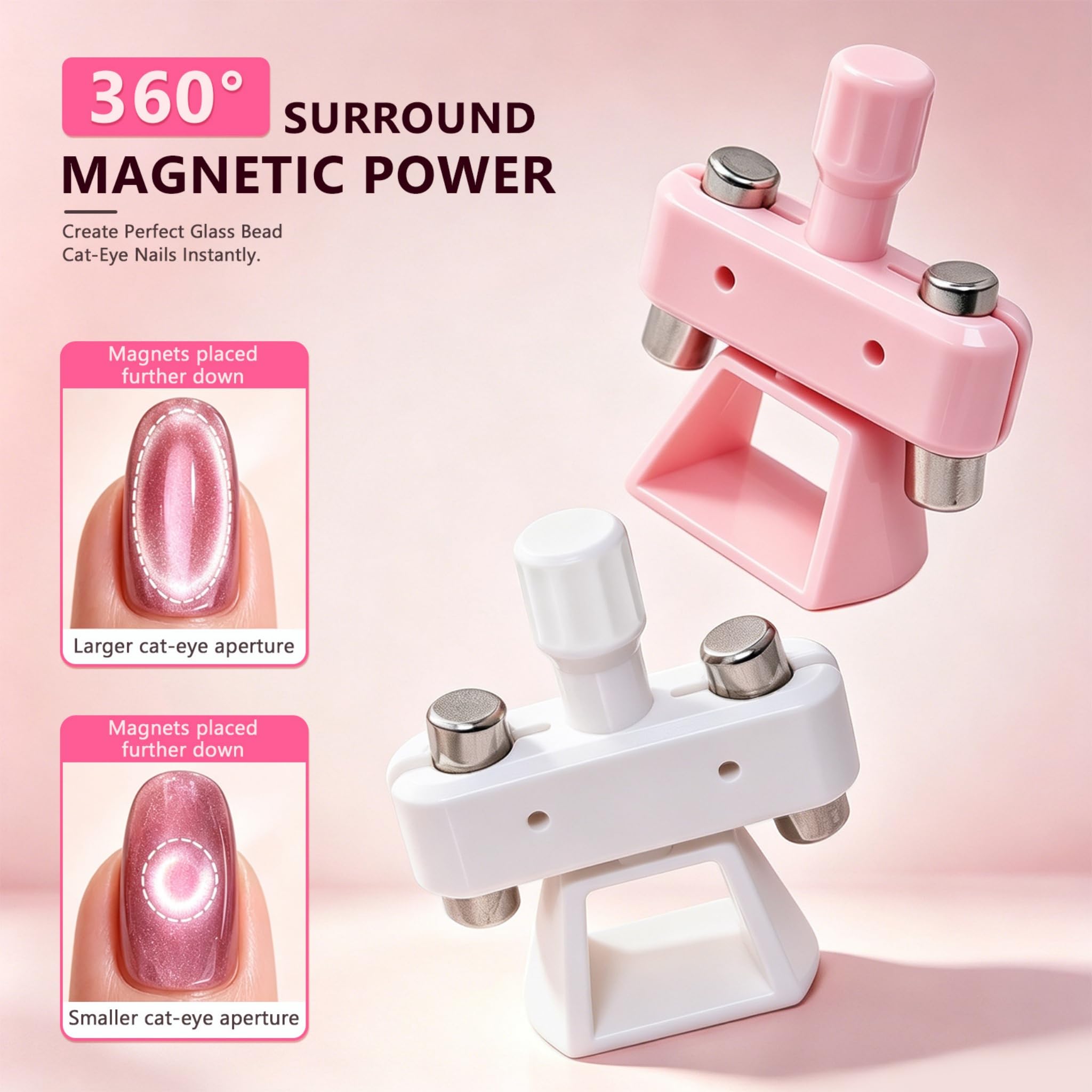 Set de imanes para uñas efecto - Nail Art Full Color reseña y precio