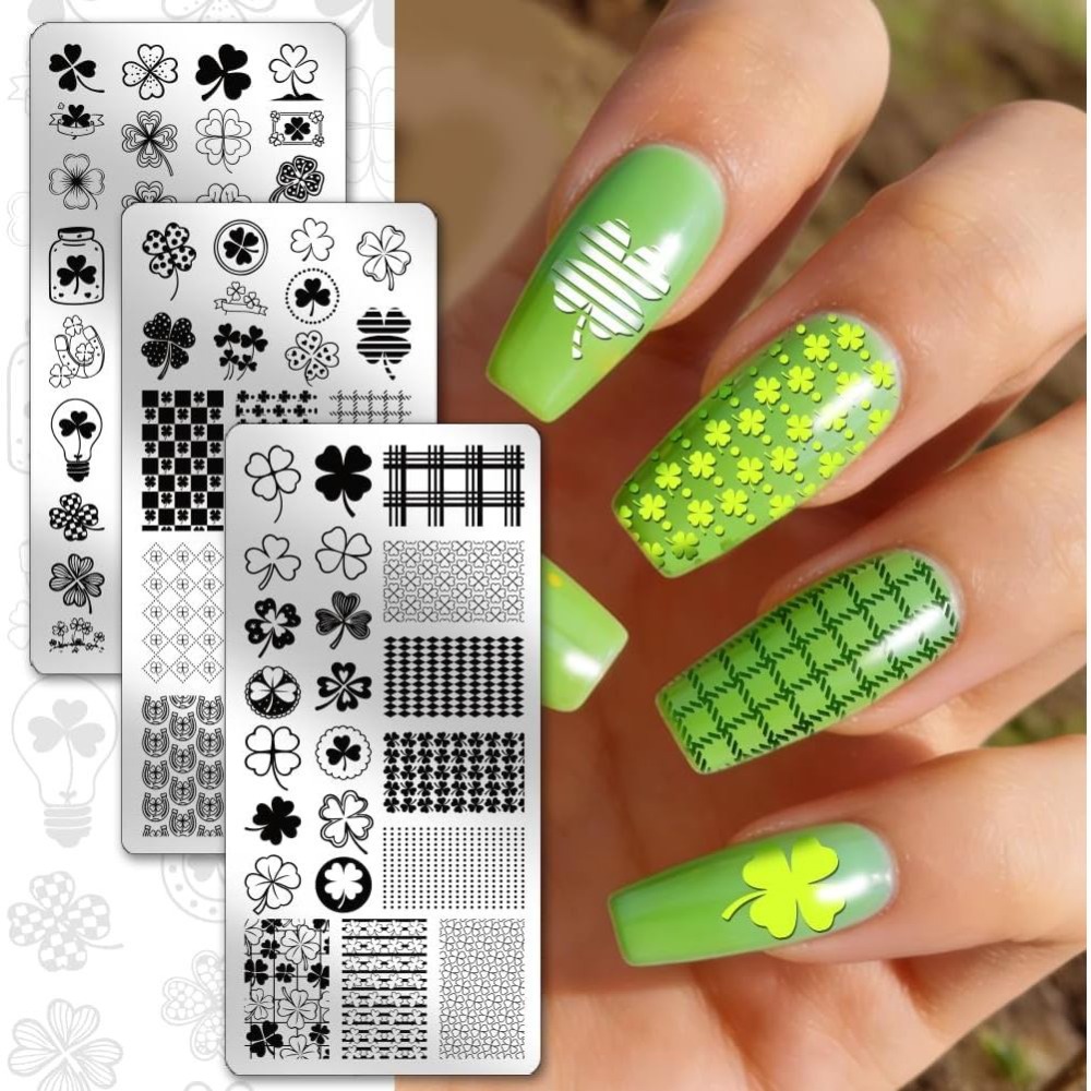 3 Placas de Estampado de Uñas  - Nail Stamping Plate reseña y precio
