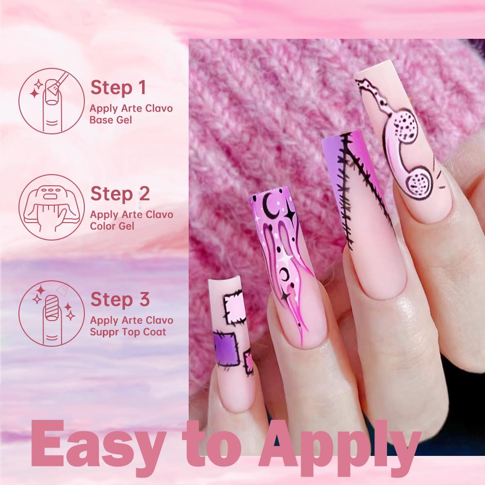 Esmalte de uñas en gel Arte Cl - Nail Art One Piece reseña y precio