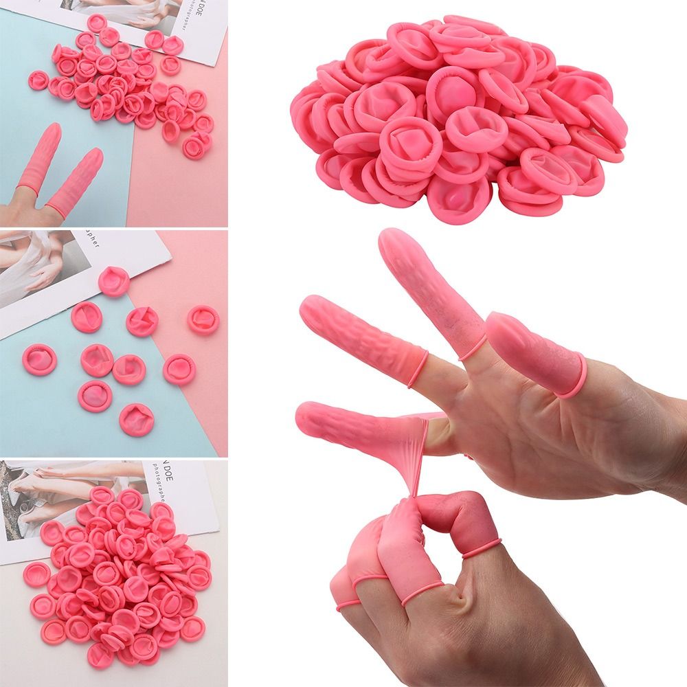 100/300PCS Guantes de látex an - Nail Art Natural reseña y precio