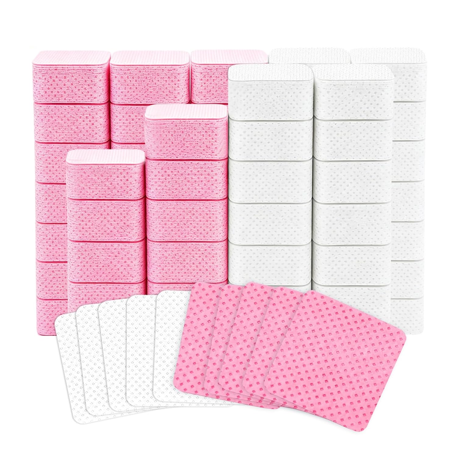 50 toallitas de algodón sin pe - Nail Art Remove reseña y precio