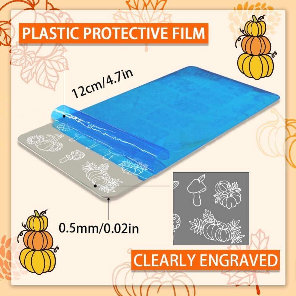 Placas de Estampado de Uñas pa - Nail Stamping Plate reseña y precio