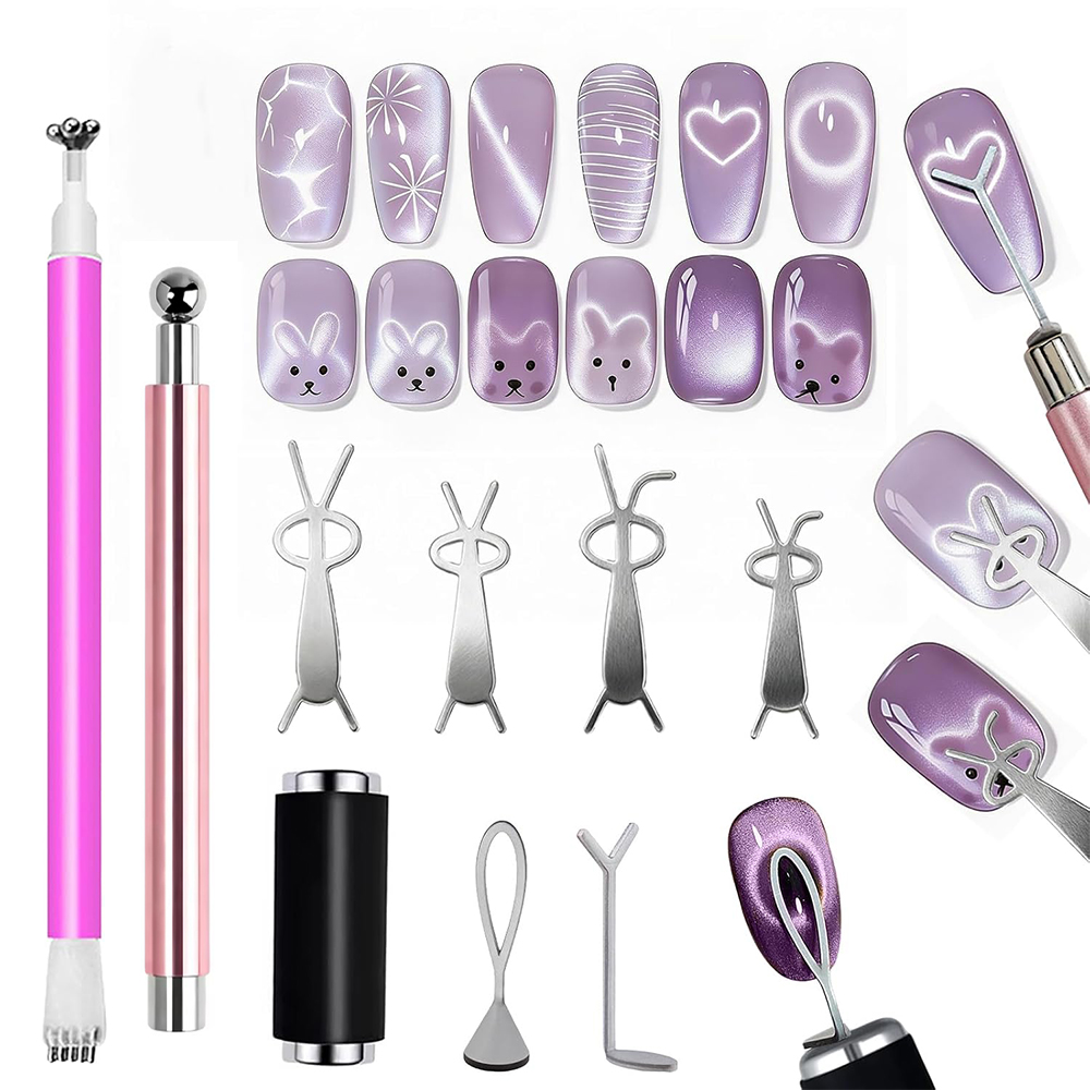 Juego de 10 Imanes para Uñas E - Nail Art Full Color reseña y precio