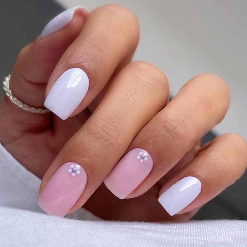 24 Uds. De puntas de uñas de c - Nail Art Full Color reseña y precio