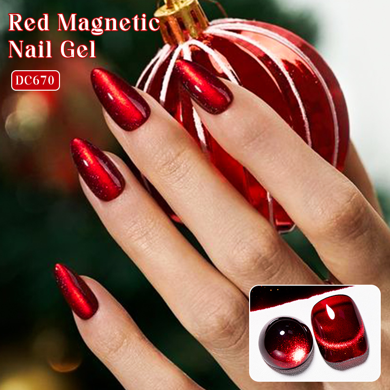 Mtssii 7ML vino rojo gato Gel  - Nail Art Red Wine Cat Eye reseña y precio