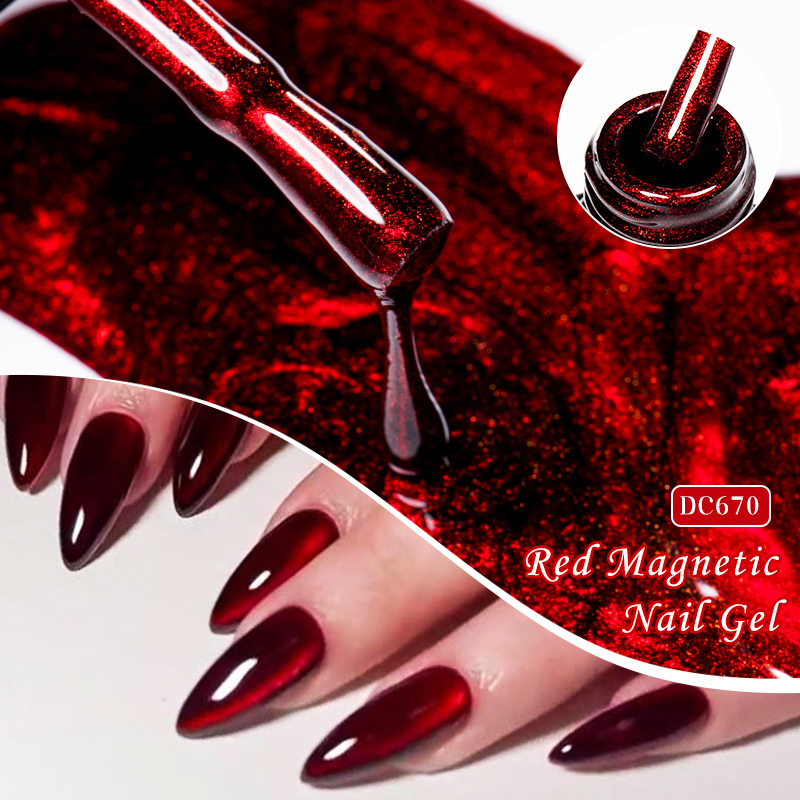 Mtssii 7ML vino rojo gato Gel  - Nail Art Red Wine Cat Eye reseña y precio