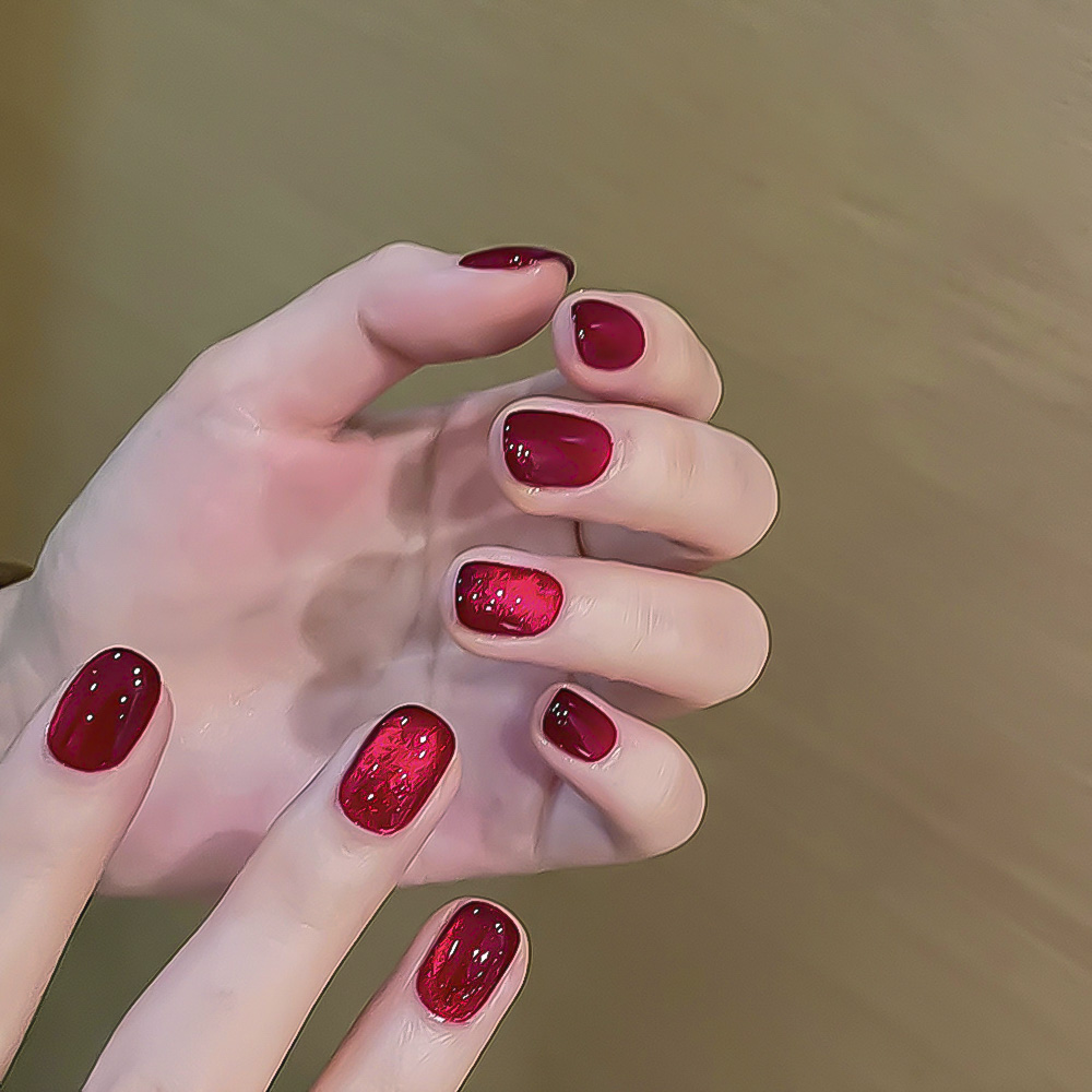 Xeijayi 10ml vino rojo ojo de  - Nail Art Red Wine Cat Eye reseña y precio