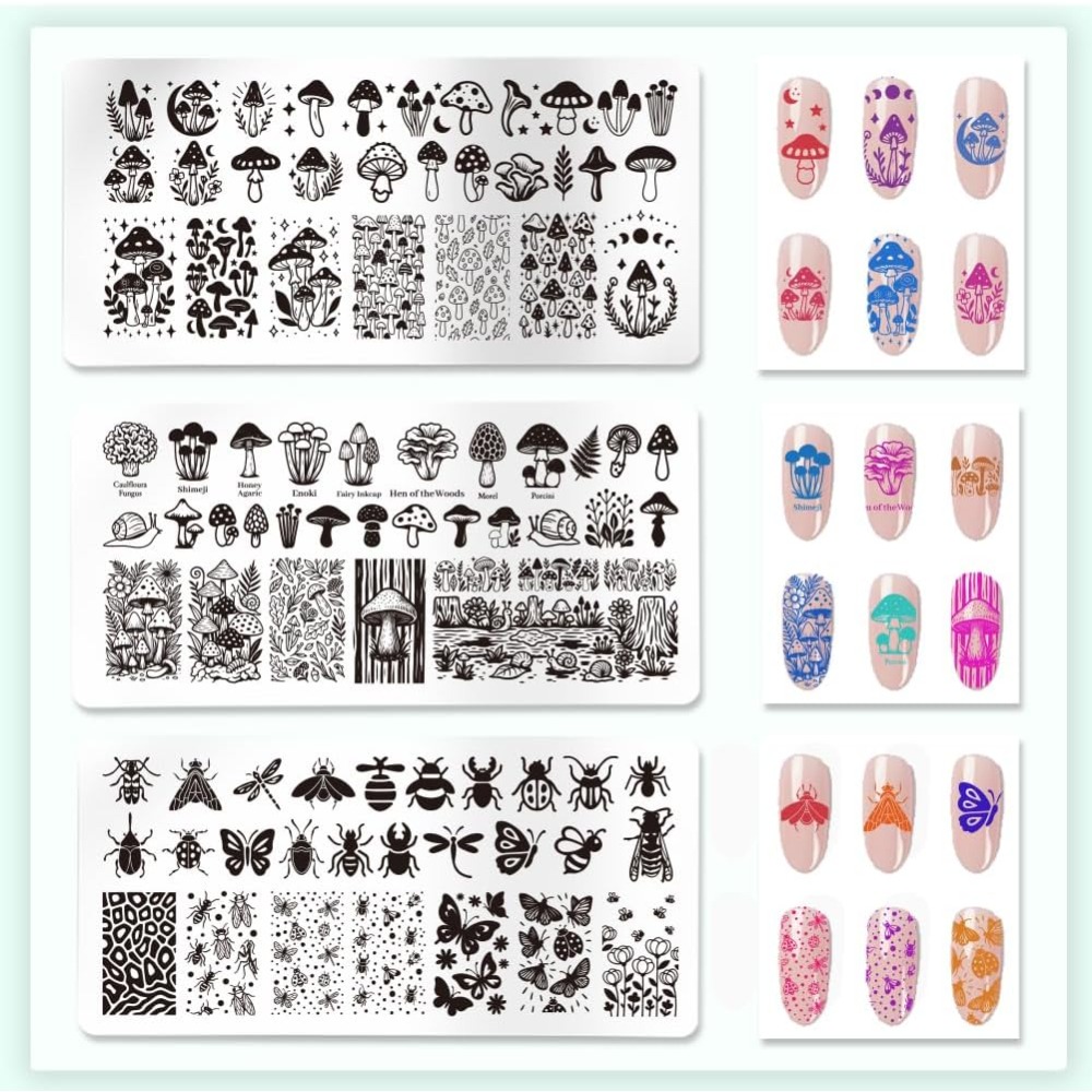 Plantillas de Acero Inoxidable - Nail Stamping Plate reseña y precio
