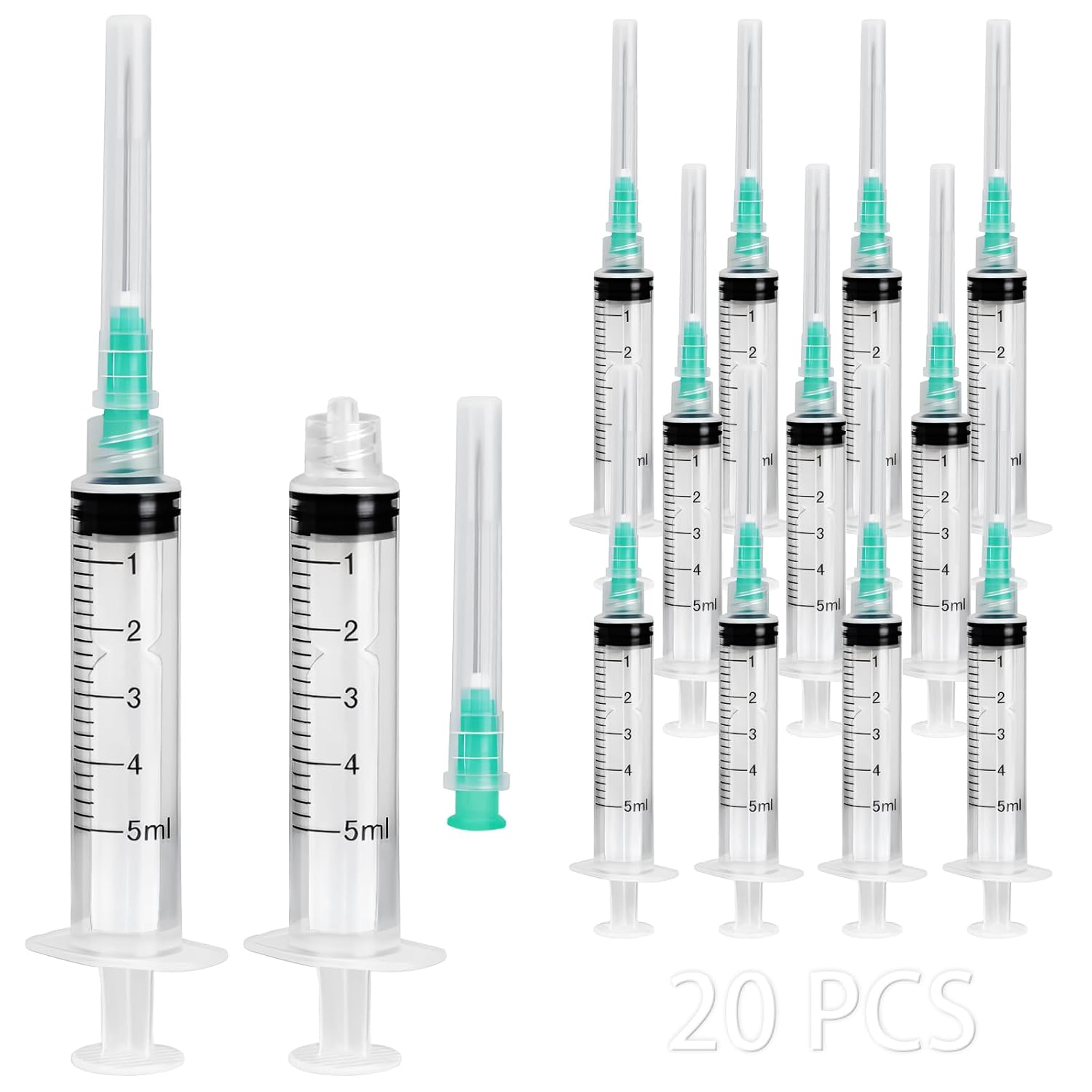 Jeringa Luer Lock de 5 ml, ade - Nail Art Design reseña y precio