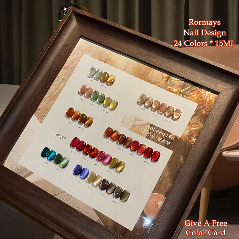 Set de 24 Esmaltes de Uñas en  - Nail Art Red Wine Cat Eye reseña y precio