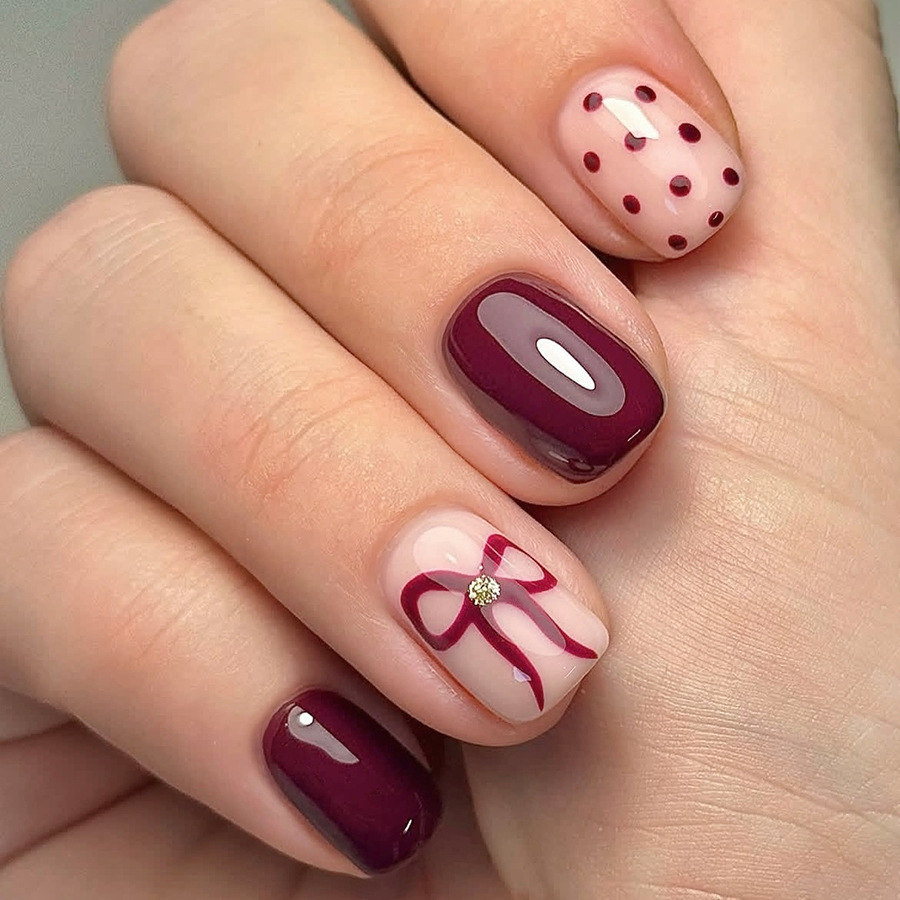 Uñas postizas cuadradas cortas - Nail Art Aesthetic reseña y precio