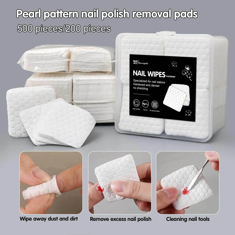 200/500 piezas de toallitas re - Nail Art Remove reseña y precio
