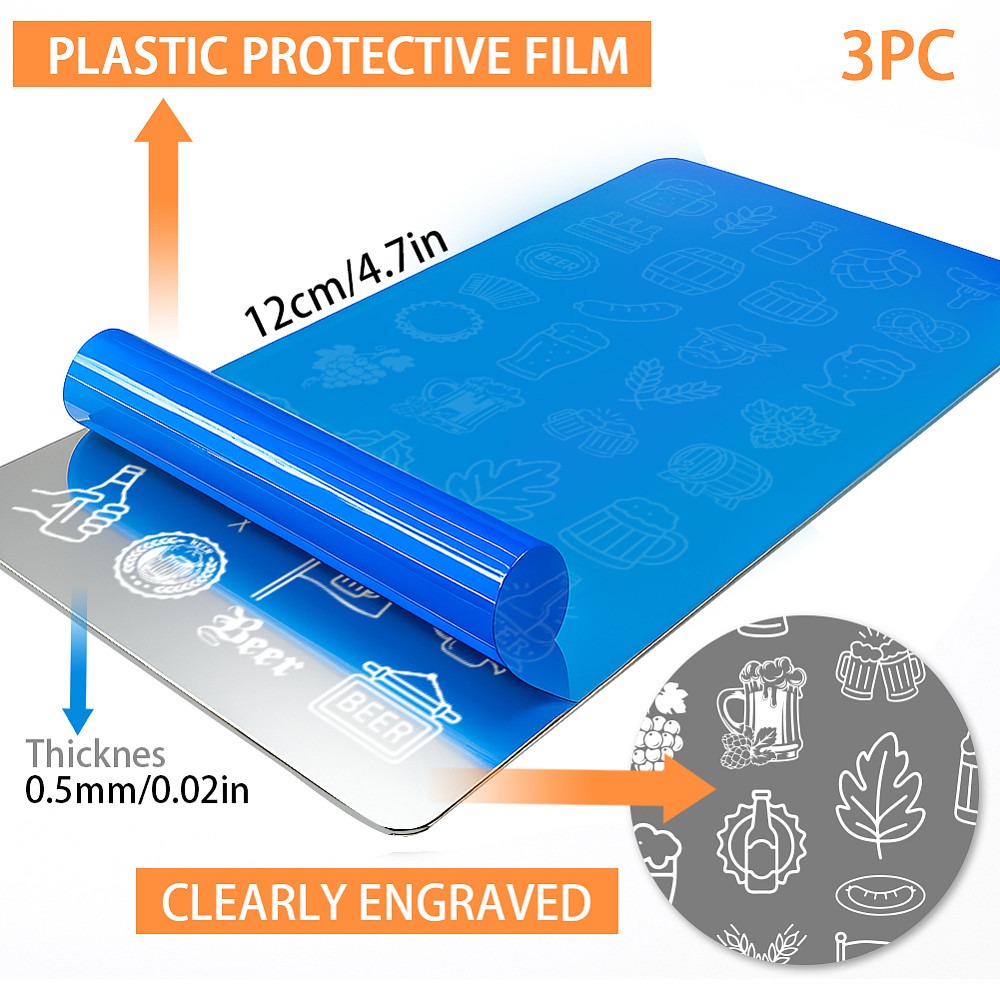 3 placas para estampar diseños - Nail Stamping Plate reseña y precio