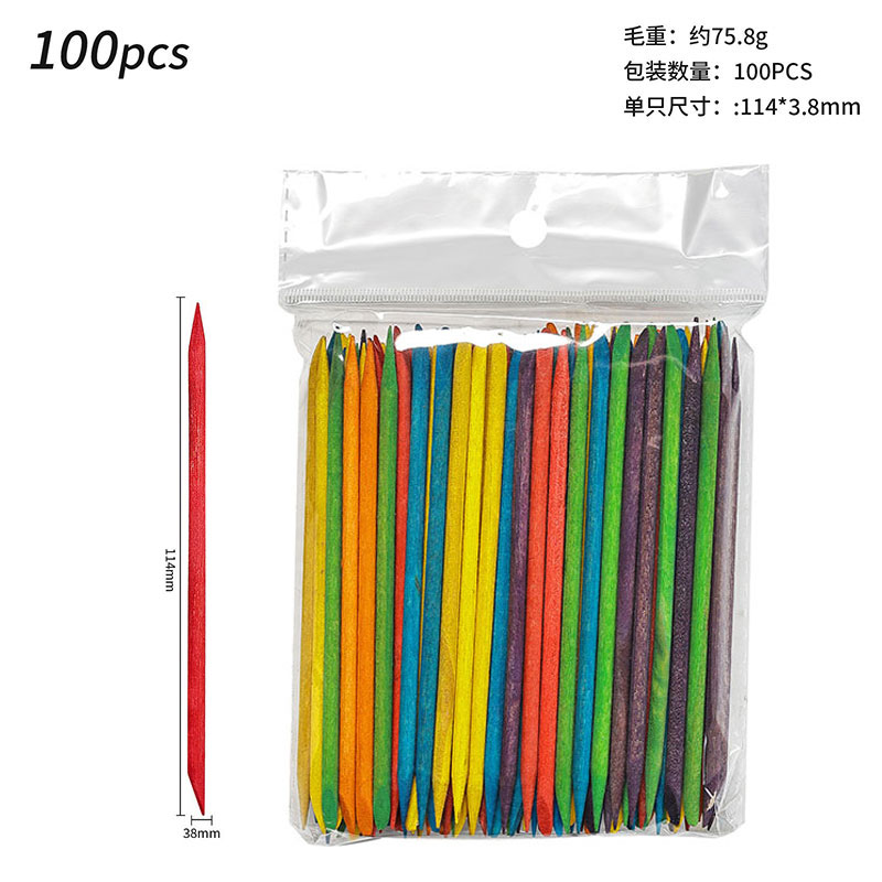 100 Uds removedor de cutículas - Nail Art Orange reseña y precio