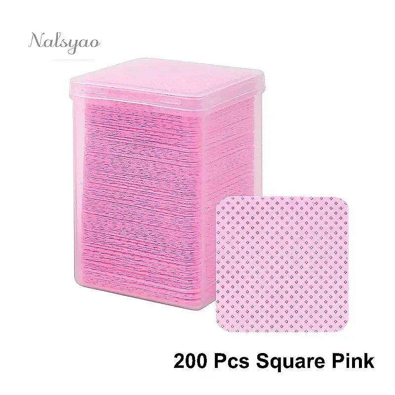 200 Toallitas Sin Pelusa para  - Nail Art Remove reseña y precio