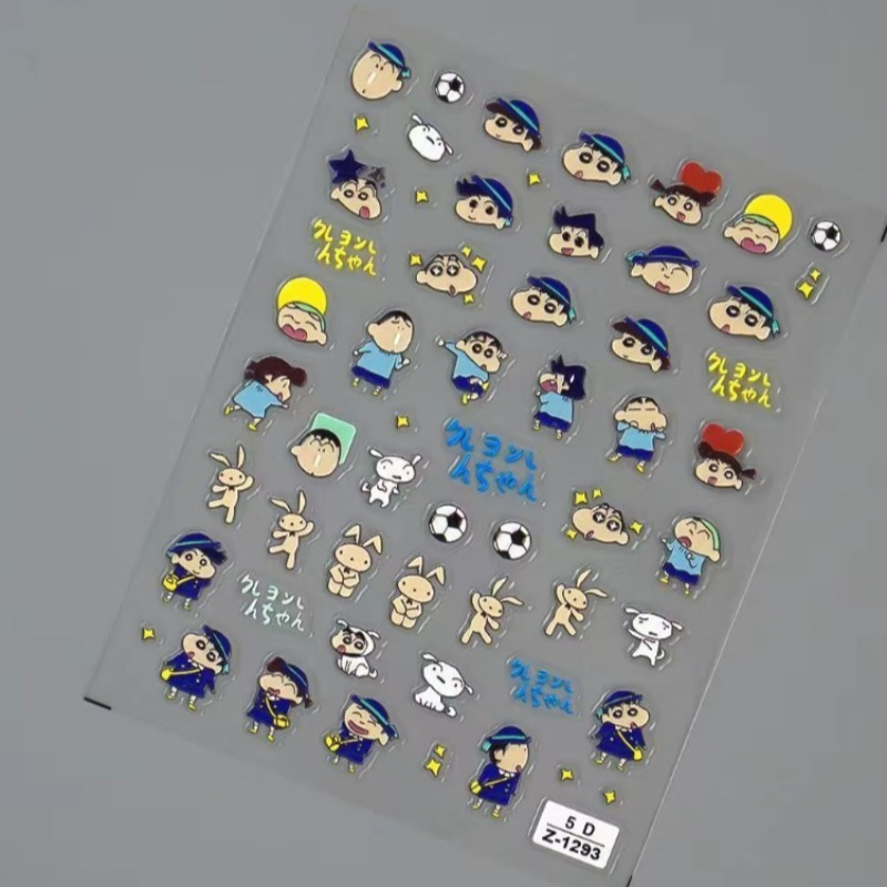 Crayon Shin-chan - Cuaderno de - Nail Art Design reseña y precio