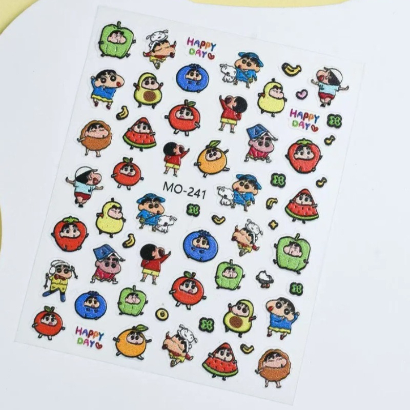 Crayon Shin-chan - Cuaderno de - Nail Art Design reseña y precio