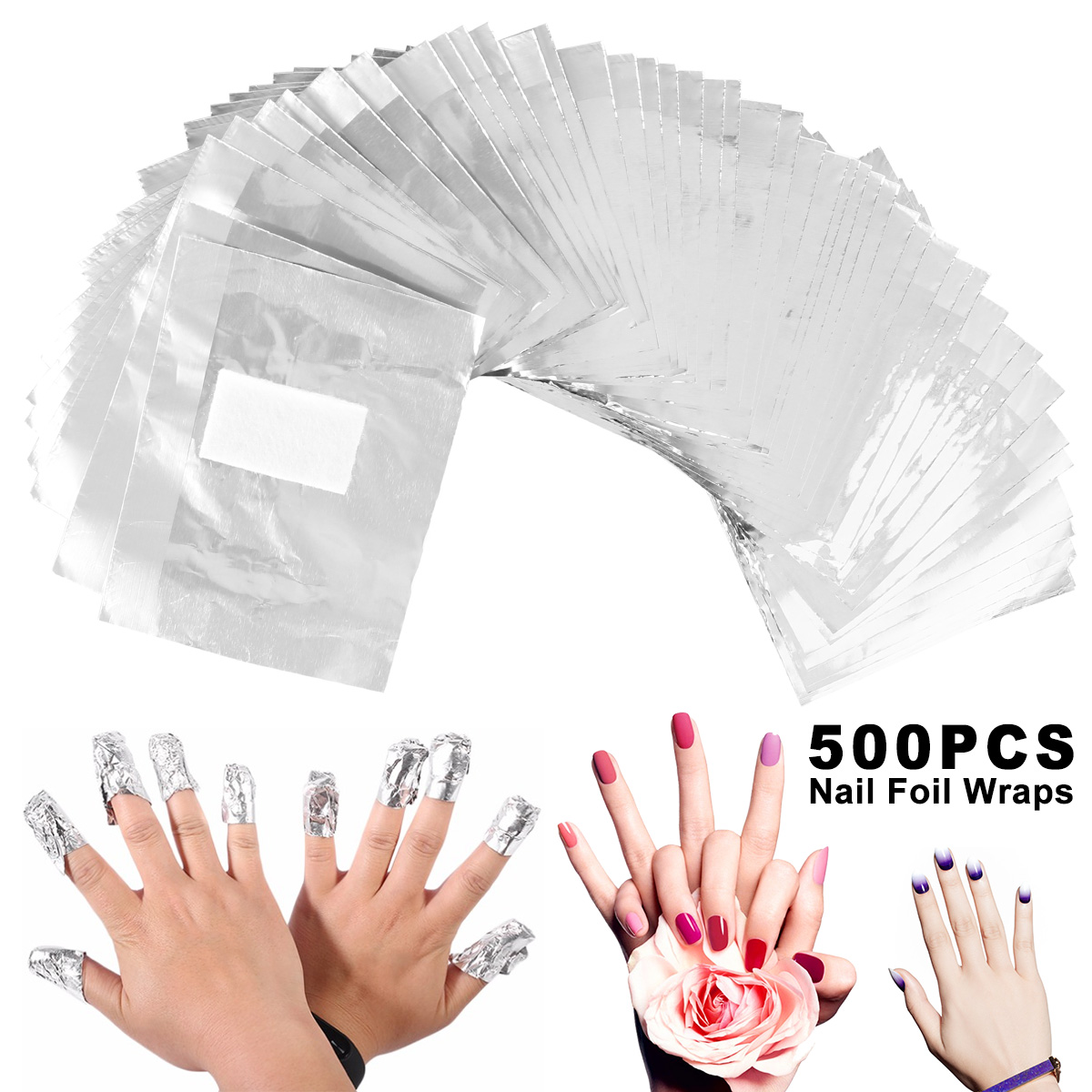 500/1000 Uds. Toallitas quitae - Nail Art Remove reseña y precio